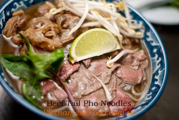 Beef Tail Pho Noodles Recipe (Phở Đuôi Bò)
