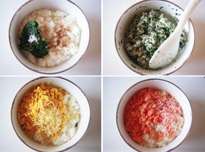 Steamed Rice in 3 Color Layers Recipe (Cơm Ba Màu)
