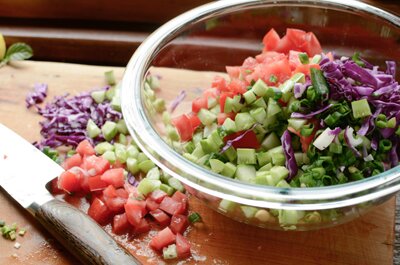 Lentil Salad Recipe (Salad Đậu Lăng)