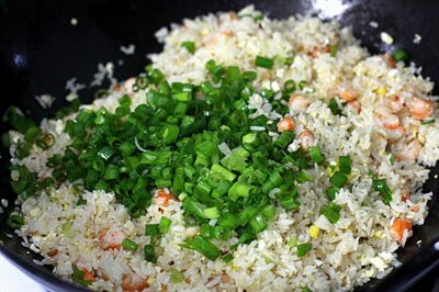 Fried Rice with Shrimp and Salty Egg (Cơm Chiên Tôm Trứng Muối)