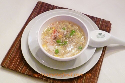 Shrimp and Crab Meat Soup Recipe (Súp Cua Tôm)