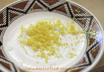 Lemon Ice-cream Recipe (Kem Chanh)