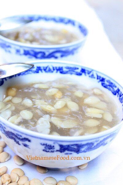 Hyacinth Bean Sweet Soup Recipe (Chè Đậu Ván)